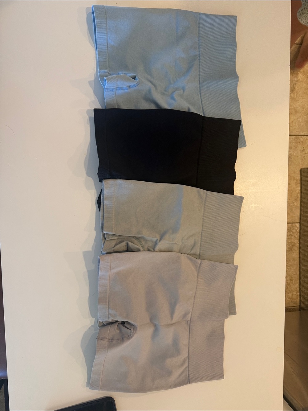 Amazon Women’s Athletic Shorts - Light Blue, Black, Gray, Beige